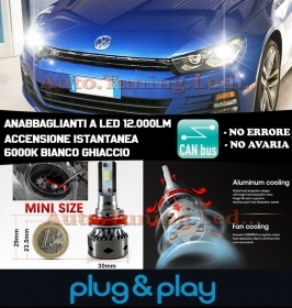 LAMPADE LED 12.000LM CREE VW SCIROC
