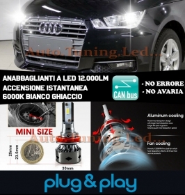 LAMPADE LED 12.000LM CREE AUDI A1 8