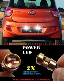 COPPIA LUCI TARGA HYUNDAI i10 2013+