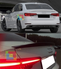 SPOILER POSTERIORE SUL COFANO AUDI