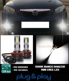 MAZDA 2 MK1 LAMPADE FENDINEBBIA LED