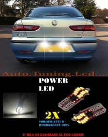 COPPIA LUCI TARGA ALFA ROMEO 156 T1