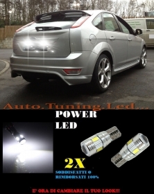 COPPIA LUCI TARGA FORD FOCUS MK2 CA