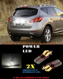 COPPIA LUCI TARGA NISSAN MURANO 201