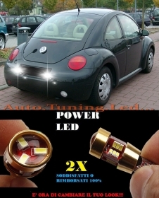 COPPIA LUCI TARGA VW NEW BEETLE 199