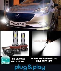 OPEL CORSA E LAMPADE FENDINEBBIA LE