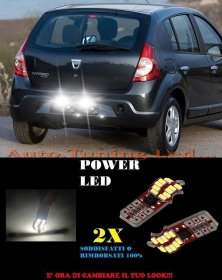 COPPIA LUCI TARGA DACIA SANDERO 200
