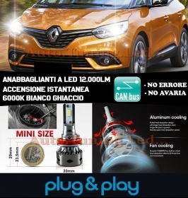 LAMPADE LED 12.000LM CREE RENAULT S
