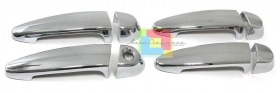 SET COPRI MANIGLIE CROMATE PER BMW